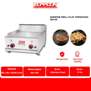 Kompor Tepanyaki Kompor Grill Flat ( Tepanyaki ) GH-54